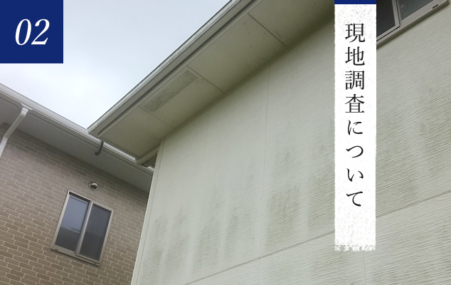 現地調査について