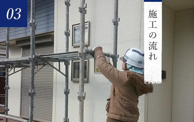 施工の流れ